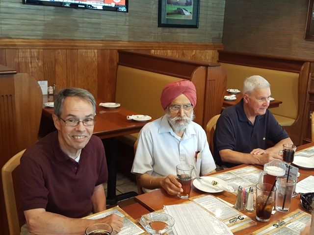 A photo of some people at this event