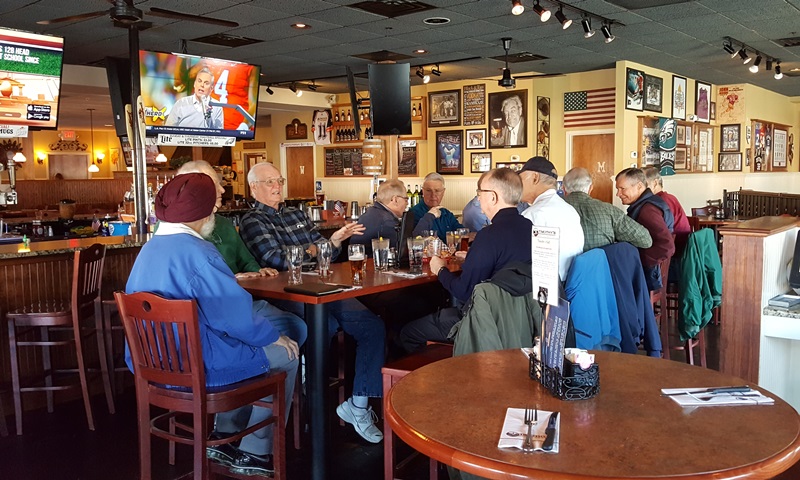 A photo of some people at this event