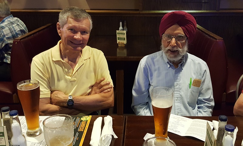 A photo of some people at this event