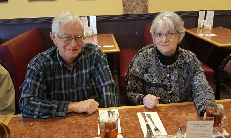 A photo of some people at this event