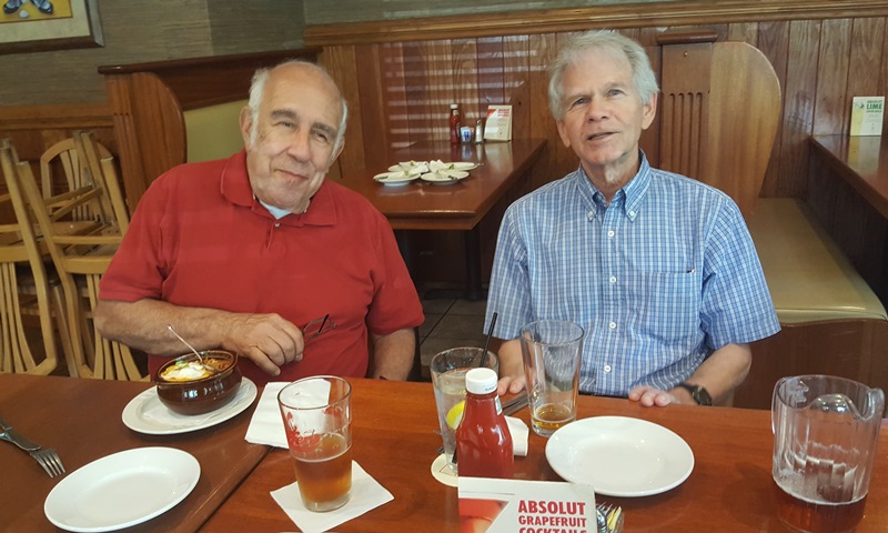 A photo of some people at this event