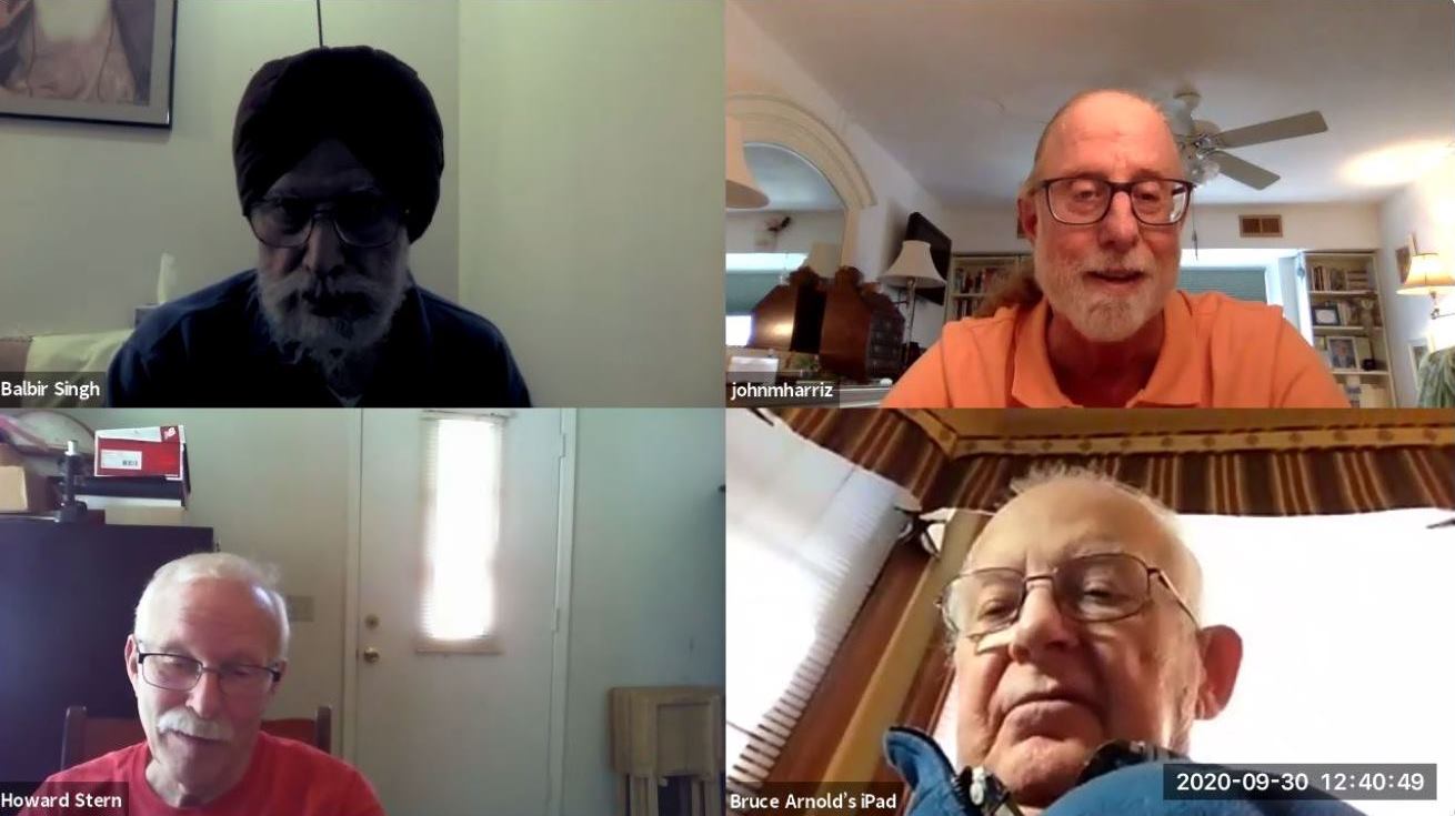 A photo of some people at this event