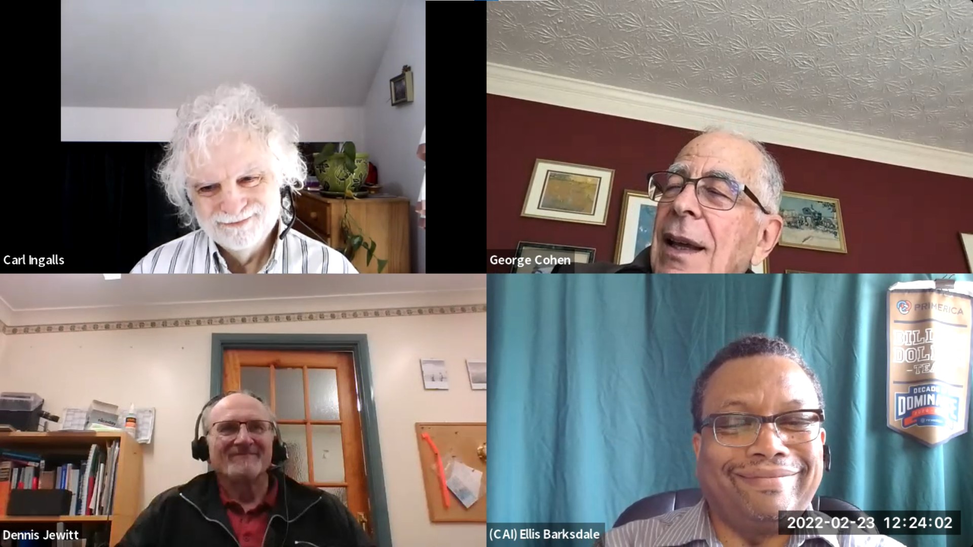 A photo of some people at this event