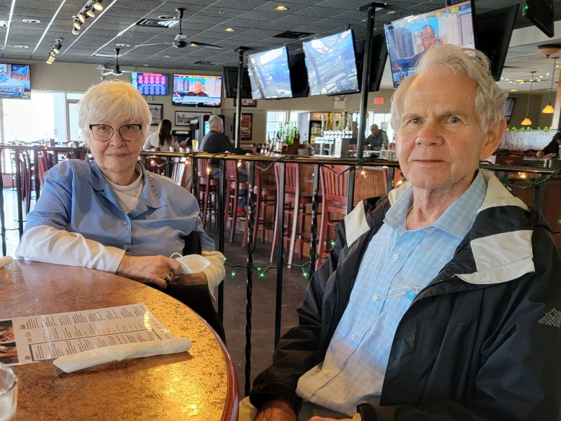 A photo of some people at this event