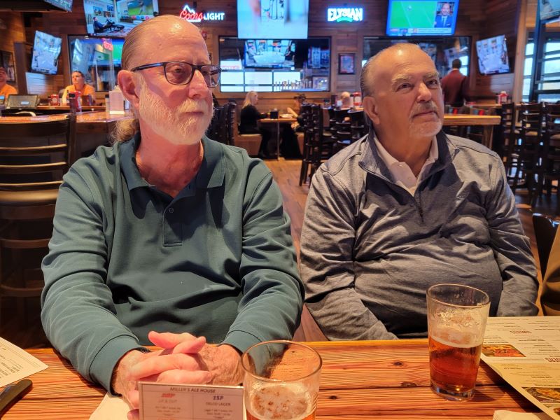 A photo of some people at this event