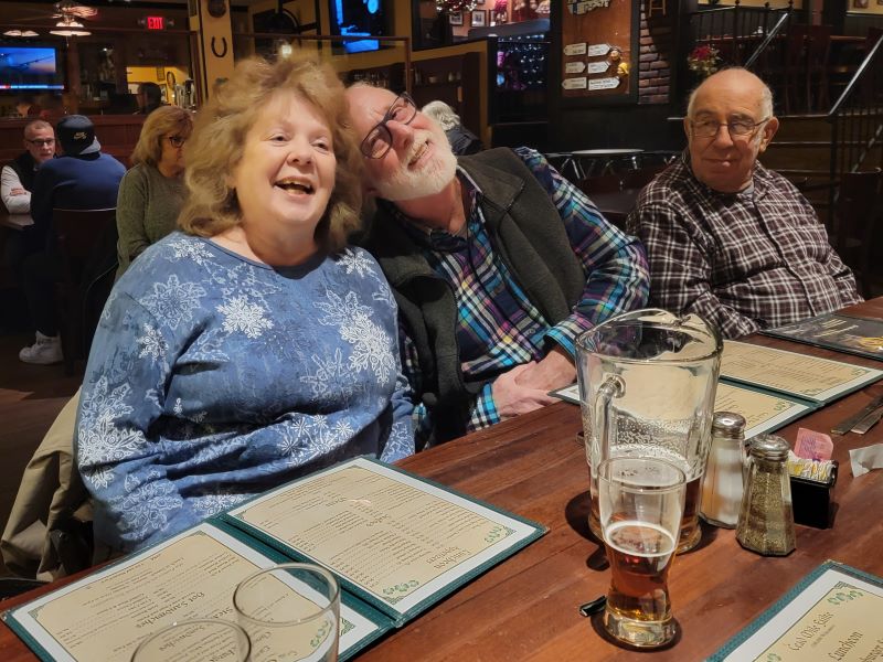 A photo of some people at this event