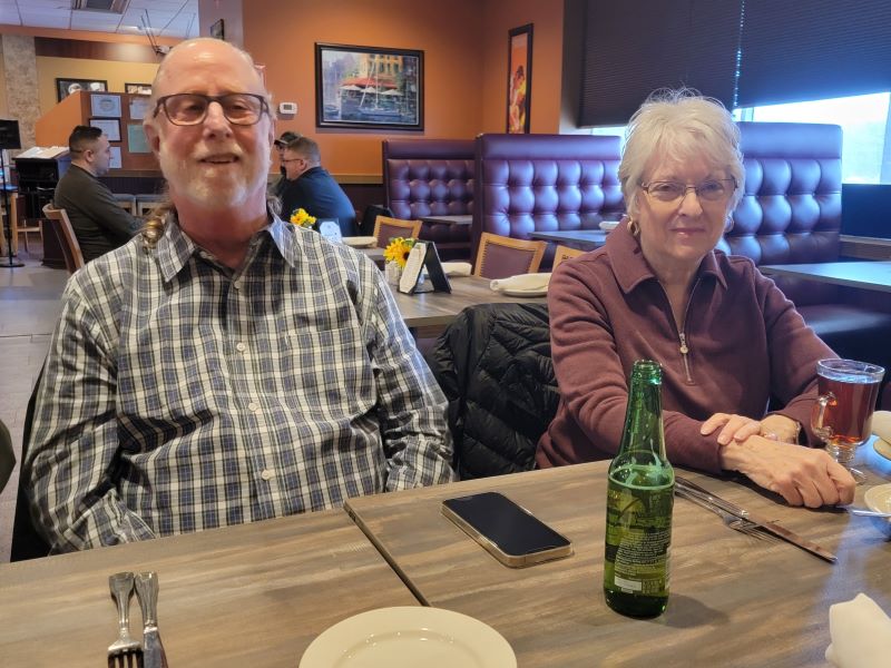 A photo of some people at this event