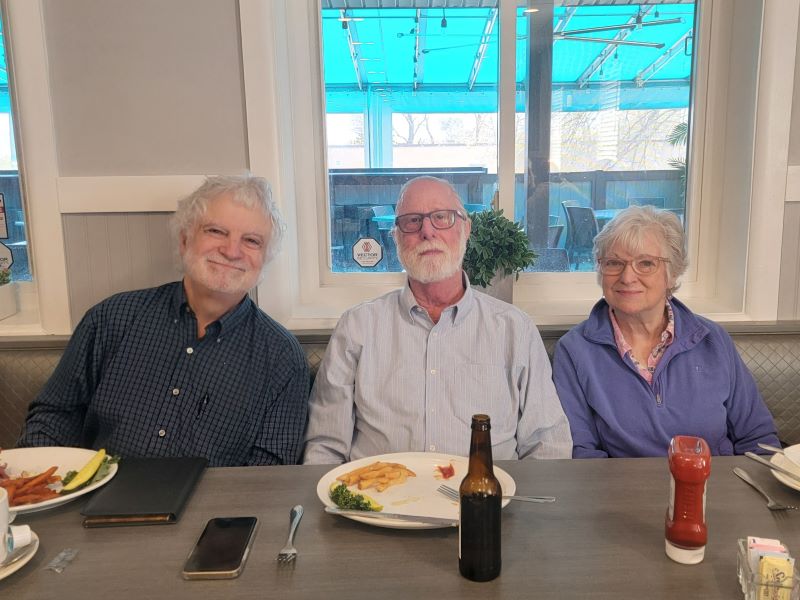 A photo of some people at this event