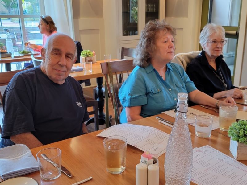 A photo of some people at this event