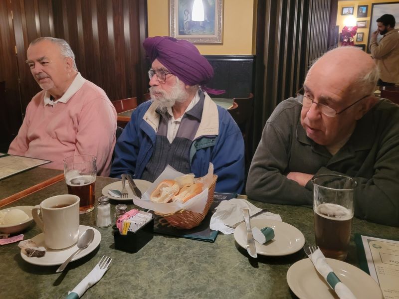 A photo of some people at this event