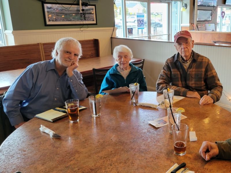 A photo of some people at this event