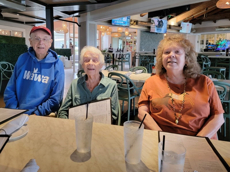 A photo of some people at this event