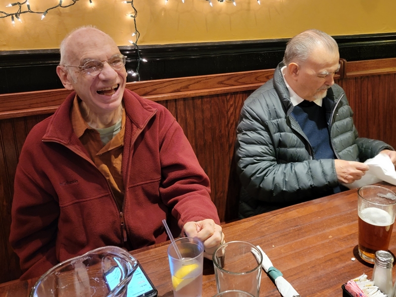 A photo of some people at this event