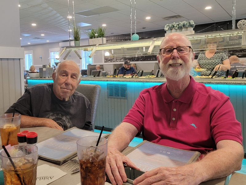 A photo of some people at this event