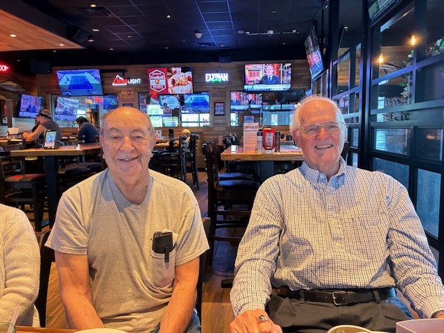 A photo of some people at this event