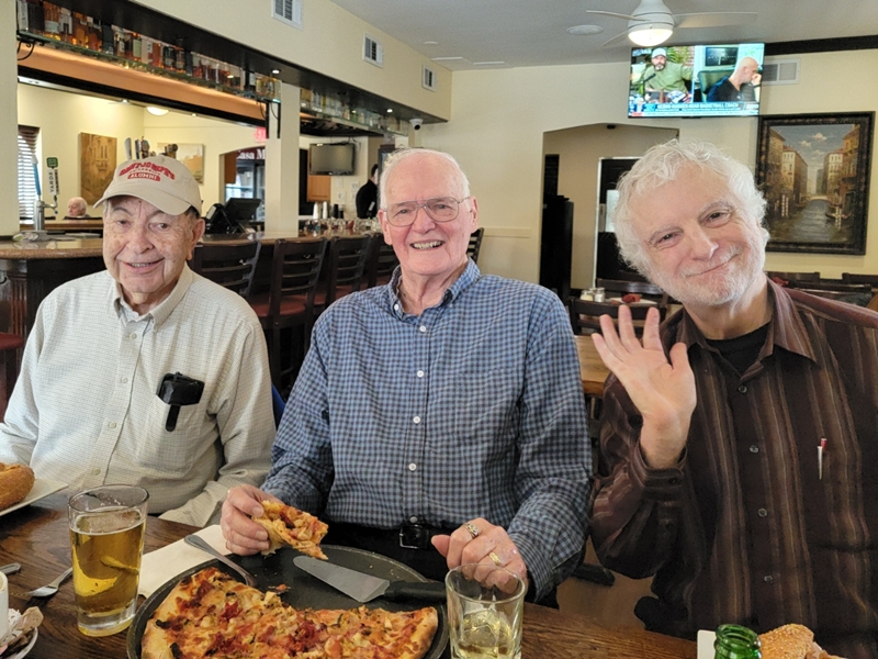 A photo of some people at this event