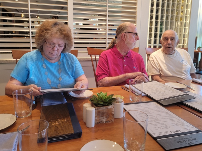 A photo of some people at this event